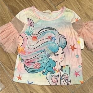 Hannah Banana Pink and Blue Mermaid Tee